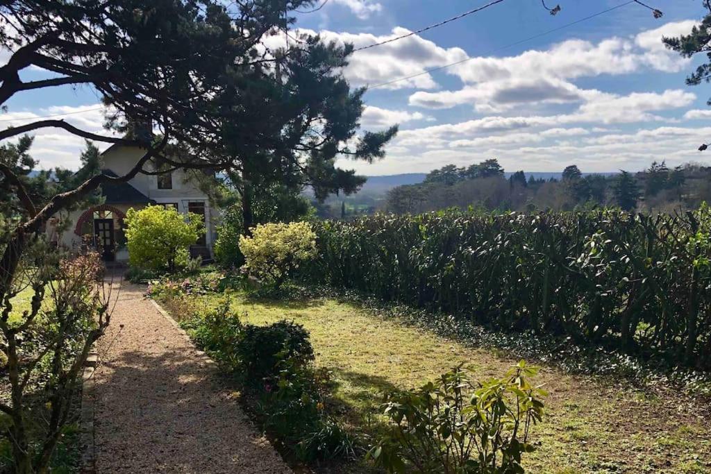 Maison Vue Panoramique Depuis Le Coteau De שינון מראה חיצוני תמונה