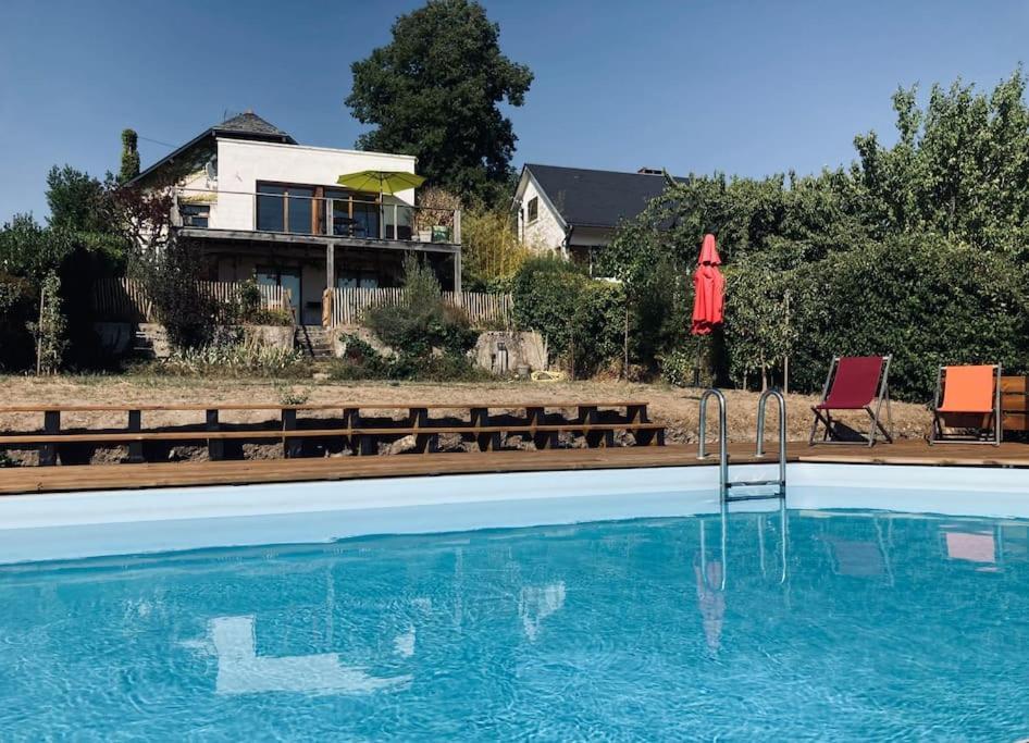 Maison Vue Panoramique Depuis Le Coteau De שינון מראה חיצוני תמונה