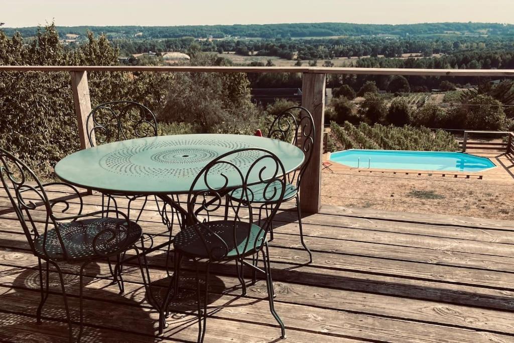 Maison Vue Panoramique Depuis Le Coteau De שינון מראה חיצוני תמונה