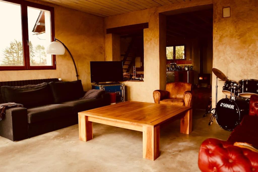 Maison Vue Panoramique Depuis Le Coteau De שינון מראה חיצוני תמונה